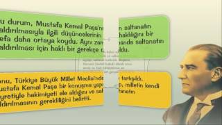 Saltanatın Kaldırılması Sunusu