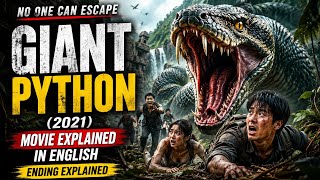A Deadly Python Island Where No One Can Escape | Giant Python (2021) Movie Explained in English 