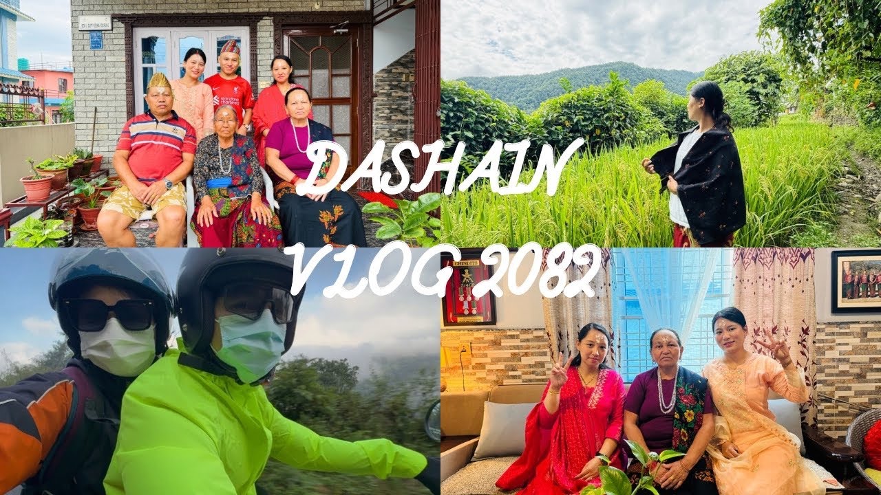 Dashain Vlog 2082 ❤️ | Pokhara to Lamjung | Family Vlog & Festival Joy 🌿