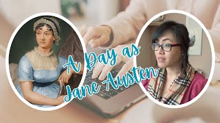 I Tried Jane Austen's Writing Routine | Writing Vlog