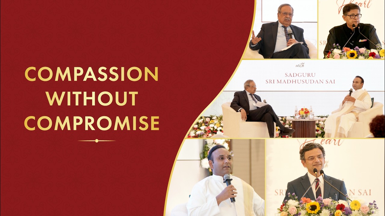 Service to the Poor Does Not Mean Poor Service | Heart to Heart in Delhi with Sri Madhusudan Sai