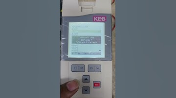 keb f5 lcd  how to download parameters
