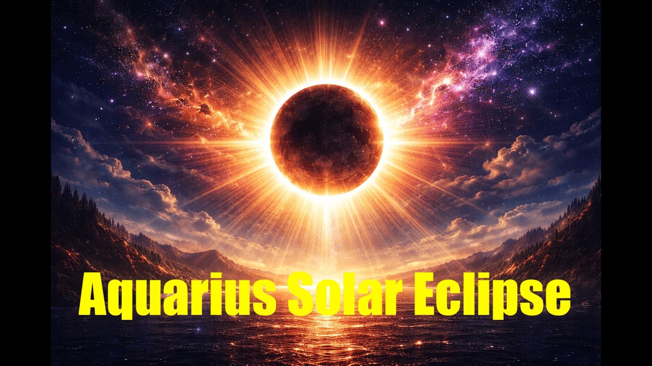 Solar Eclipse in Aquarius Unbelievable! 