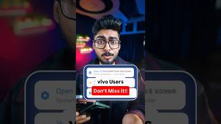 Watch till end Vivo xseries hidden features #tips #tricks #fyp #tech #settings #vivo #ringlight #jio