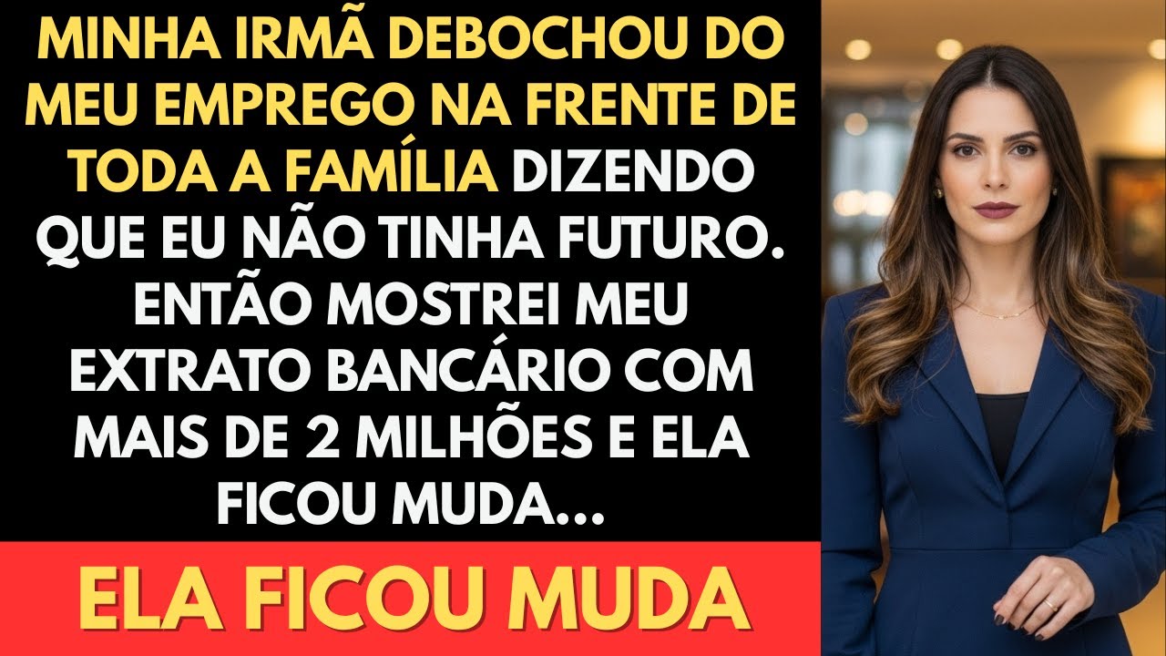 Minha Irmã Debochou Do Meu Emprego No Jantar De Domingo E Disse Que Eu Não Tinha Futuro — Então Eu..