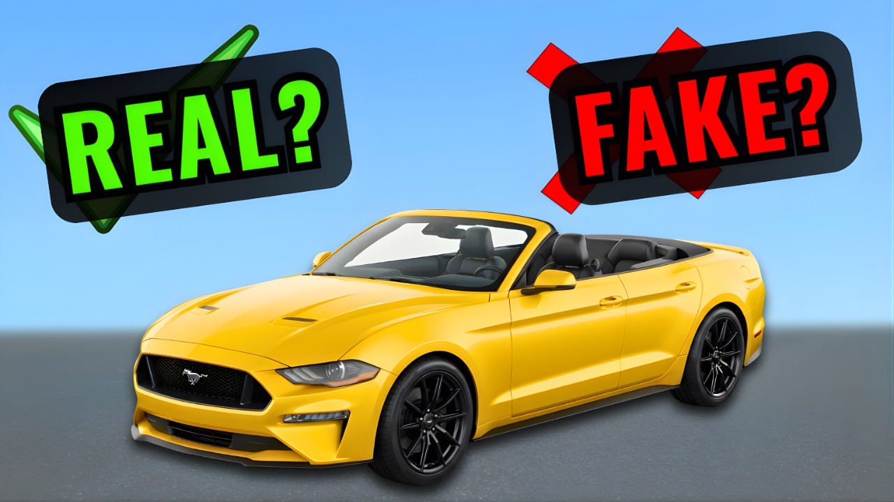 Угадайте, настоящая эта машина или поддельная? | Автомобильная викторина