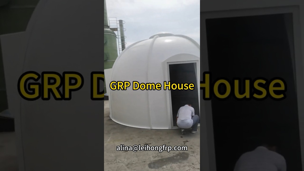 **Durable & Insulated FRP Dome Shelter – The Ultimate Protection Solution!**