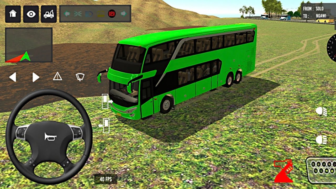 Indonesia Coach bus driving 💥🤩 | Euro bus simulator 2026 Android gameplay #game 1 Part 34