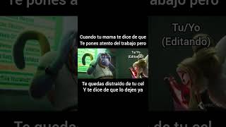 Cuando mi Mamá me atiende que haga caso pero la verdad estoy algo editando importante