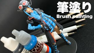 【ファレホで筆塗りフィギュア】コレッタ　Brush painting with Farejo