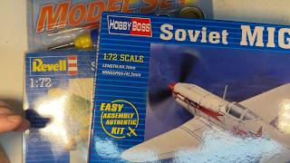 Building the Revell and HobbyBoss 1/72 scale MiG 3 - Part one - assembly