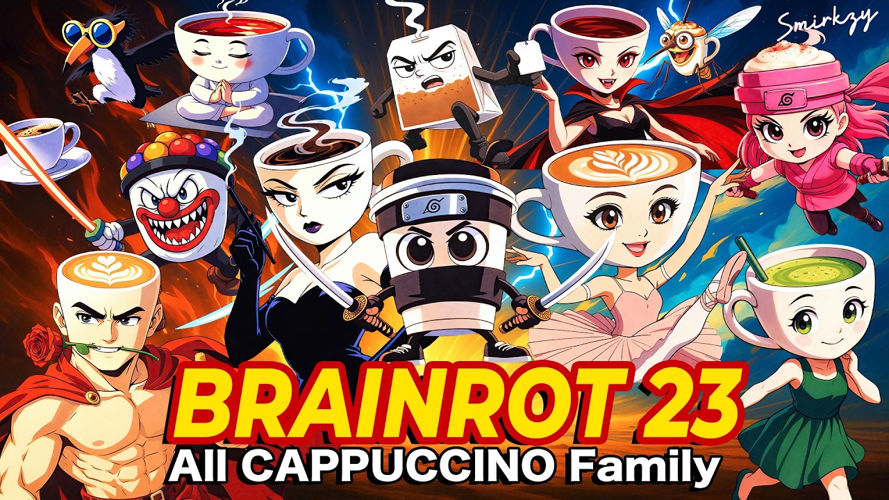 【バーニィ】 HZETTRIO2021-2023 MUSIC VIDEO Smirkzy Studio - Brainrot Anime Opening Song 23 (Official Music