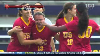 Womens Soccer Usc 1, Cal 0 - Highlights 11115