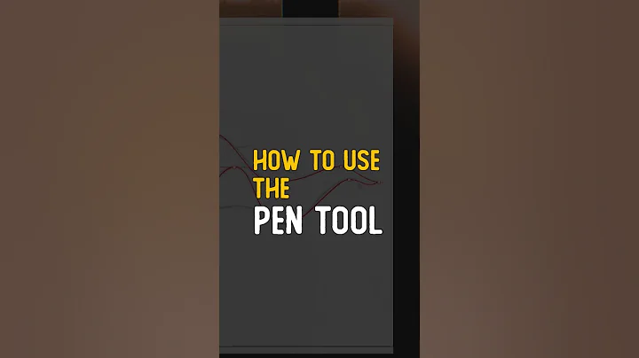 How to Use the Pen Tool Like a Pro in Illustrator in 1 Minute #adobeillustrator