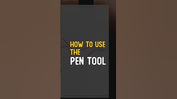 How to Use the Pen Tool Like a Pro in Illustrator in 1 Minute #adobeillustrator