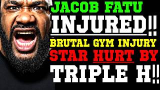 WWE News! Jacob Fatu Injured Once Again! Sheamus’ Brutal Gym Injury! Star Hurt by Triple H’s Silence
