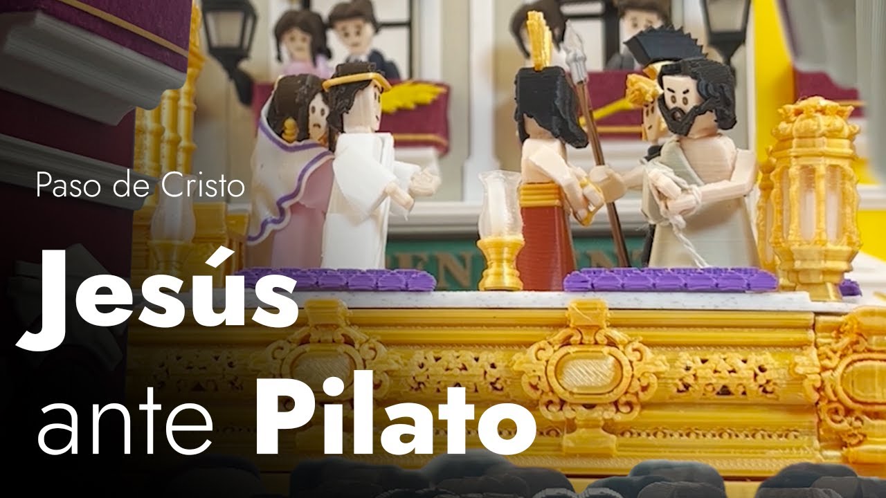 💥😯¡NUEVO paso de Cristo JESÚS ANTE PILATO!