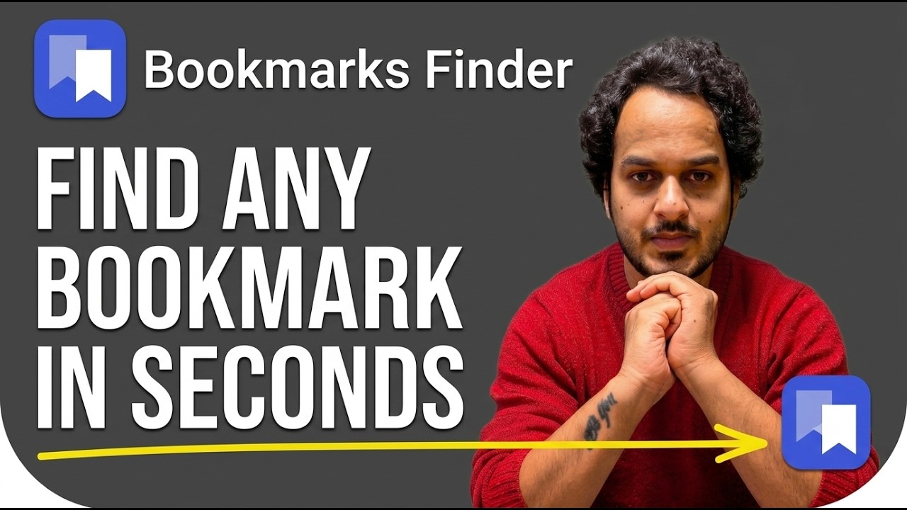 Bookmarks Finder tutorial — video thumbnail