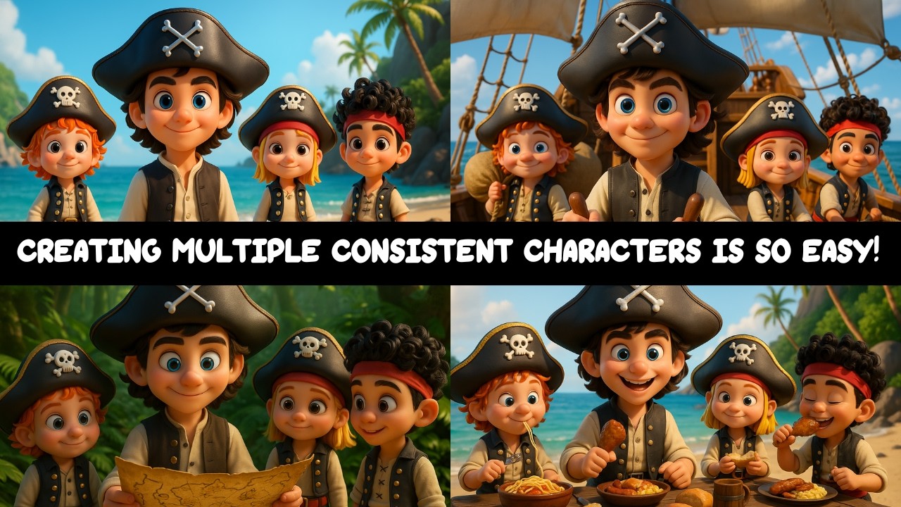 How to Create Multiple Consistent AI Characters with Chatgpt 4o, Step ...