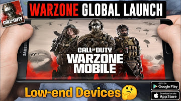 Warzone MOBILE Global Launch | Warzone Mobile Unsupported GPU Fix? Low-end Devices