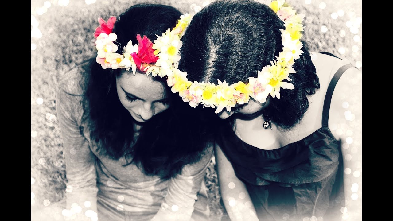 How to make a FLOWER CROWN . DIY flower crown YouTube