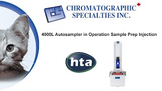 4000L Autosampler in Operation Sample Prep Injection