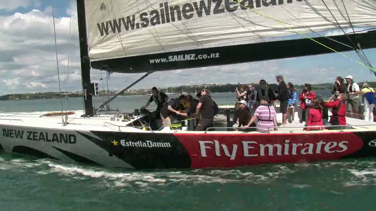 yacht race today auckland