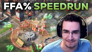 OOTD Speedrun FFA NOMAD 1 vs 7 Sacred Site in AOE4