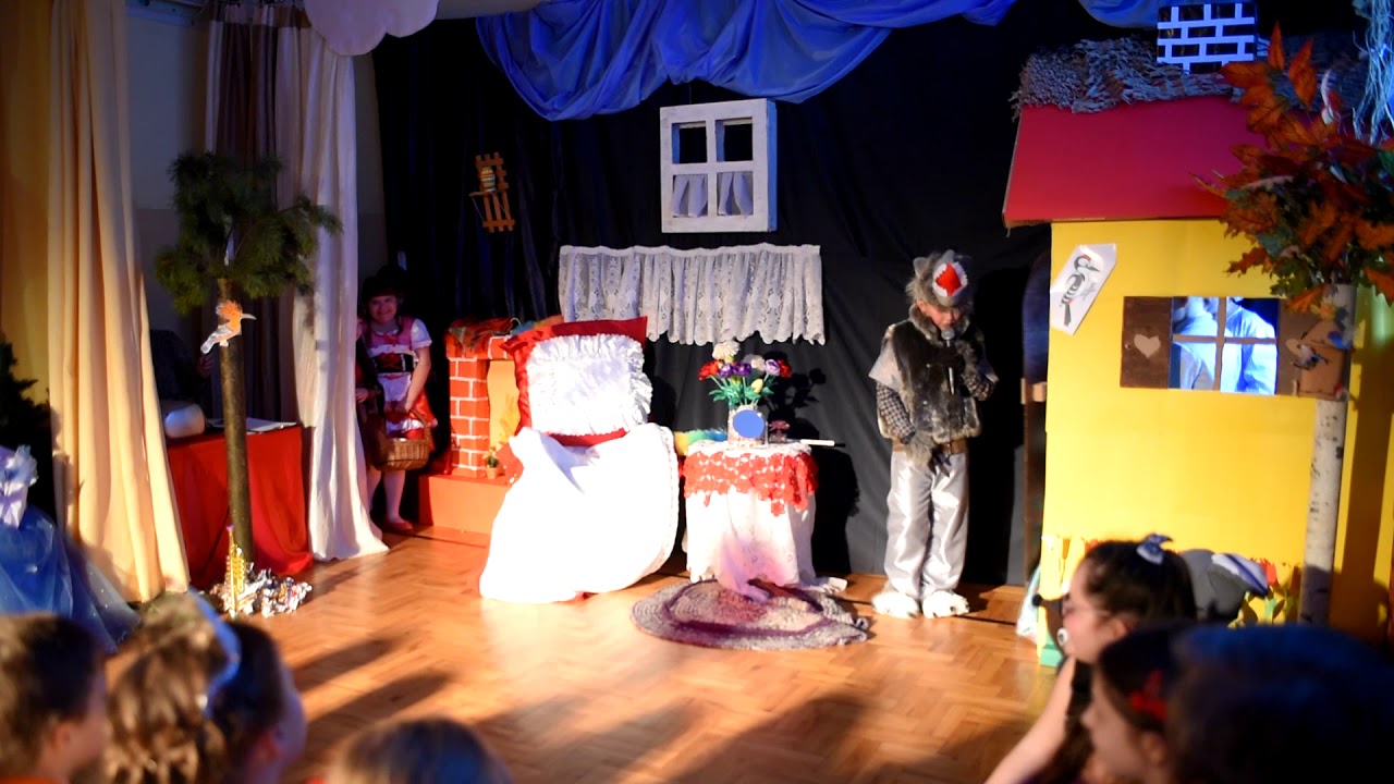 „Czerwony Kapturek”  wg Jana Brzechwy