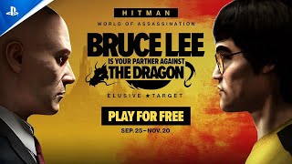 Hitman World Of Ination - New Elusive Target Ft. Bruce Lee Launch Trailer Ps5 & Ps4 Games