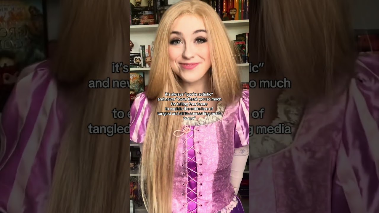 it’s always “you’re autistic” and never thank you #tangled #rapunzel