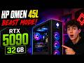 HP OMEN 45L RTX 5090 Review | Ultra 9 285K, 128GB RAM & 4TB SSD Beast
