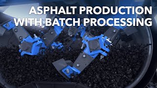 Benninghoven Asphalt production with batch processing