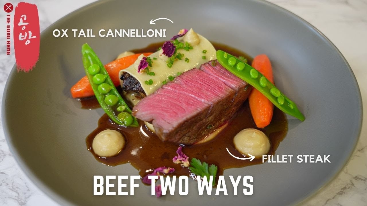 Beef Variations - Oxtail Ragu Cannelloni, Filet Mignon Steak | Beef Duo ...