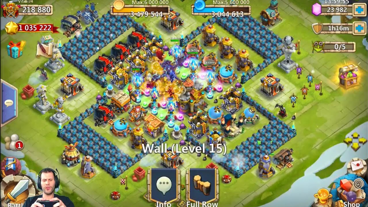 Very Nice Russian Account Rolling 35k For Michael iOS Castle Clash