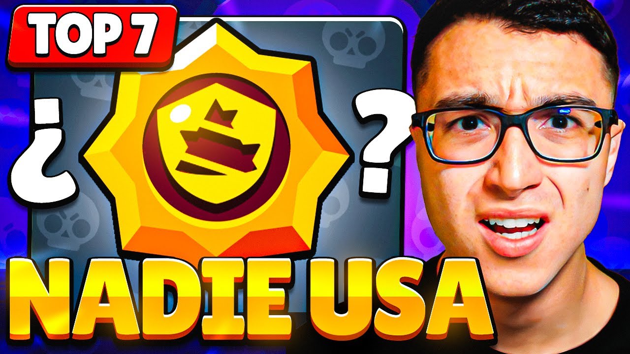 ESTAS son las 7 HABILIDADES ESTELARES que NADIE USA en BRAWL STARS❌