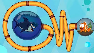 Save the fish / pull the pin updated level fish save game pull the pin game / android mobile game 04 screenshot 1