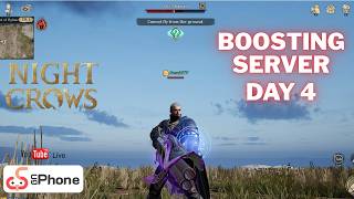 NIGHTCROWS BOOSTING SERVER DAY 4! #nightcrows #nightcrowsnft #newmmorpg