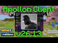 ⚡ Apollon Client 1.26.13+ (32/64 Bit) | Apollon Client for MCPE 1.26.13 🎯 | (Must Try!)