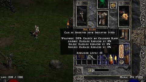 Diablo 2 - making Enigma rune word