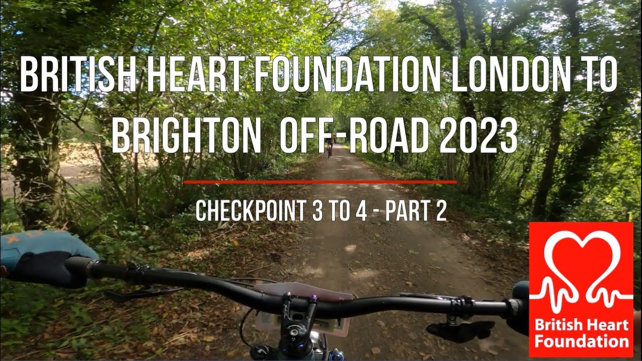 British Heart Foundation London to Brighton off-road bike ride