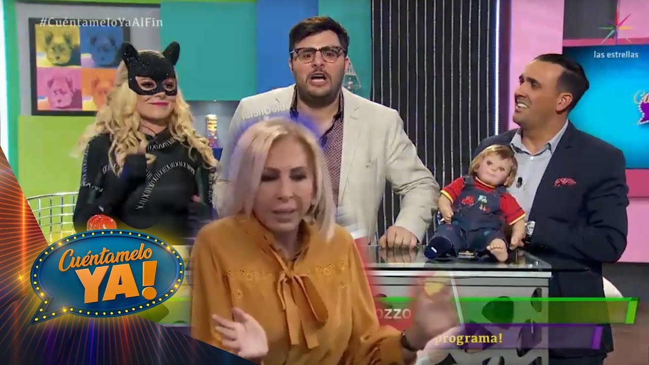 Laura Bozzo y Alfredo Adame abandonan entrevista en pleno programa en vivo | Los Tu-vasos