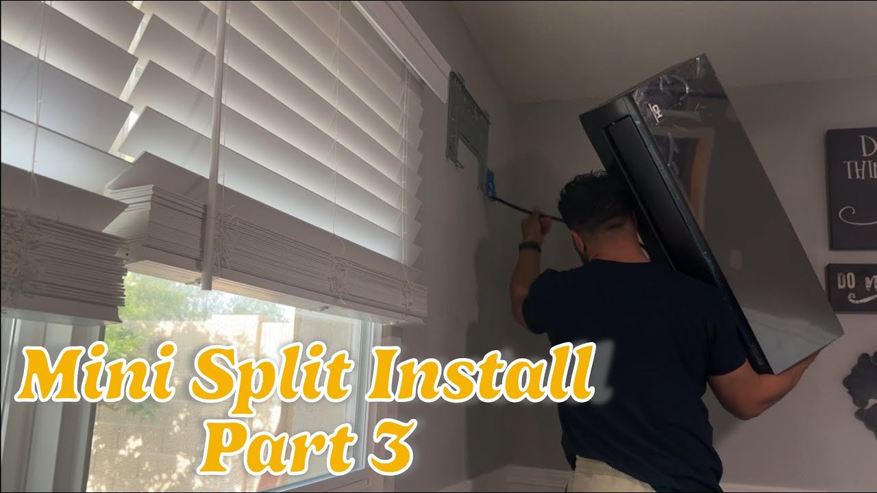 Install Mini Split Unit