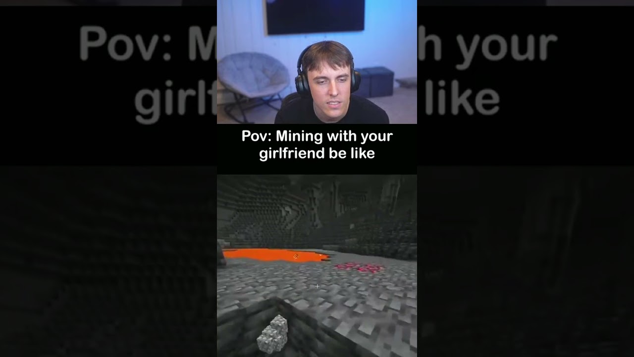 pov: играем в Minecraft со своей девушкой