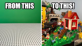 From gravel to lush greenery. LEGO city update (Solbrick is back!)