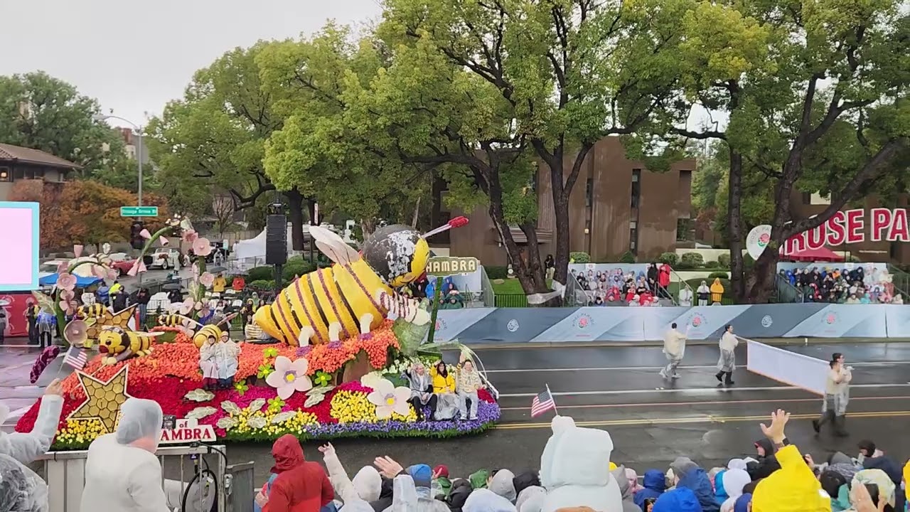 Alhambra Float Takes Home Bob Hope Honor Award at 2026 Rose Parade