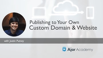 Publish to your own custom domain & website (FREE course)