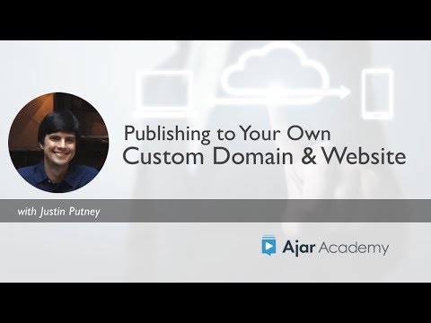 Publish to your own custom domain & website (FREE course)