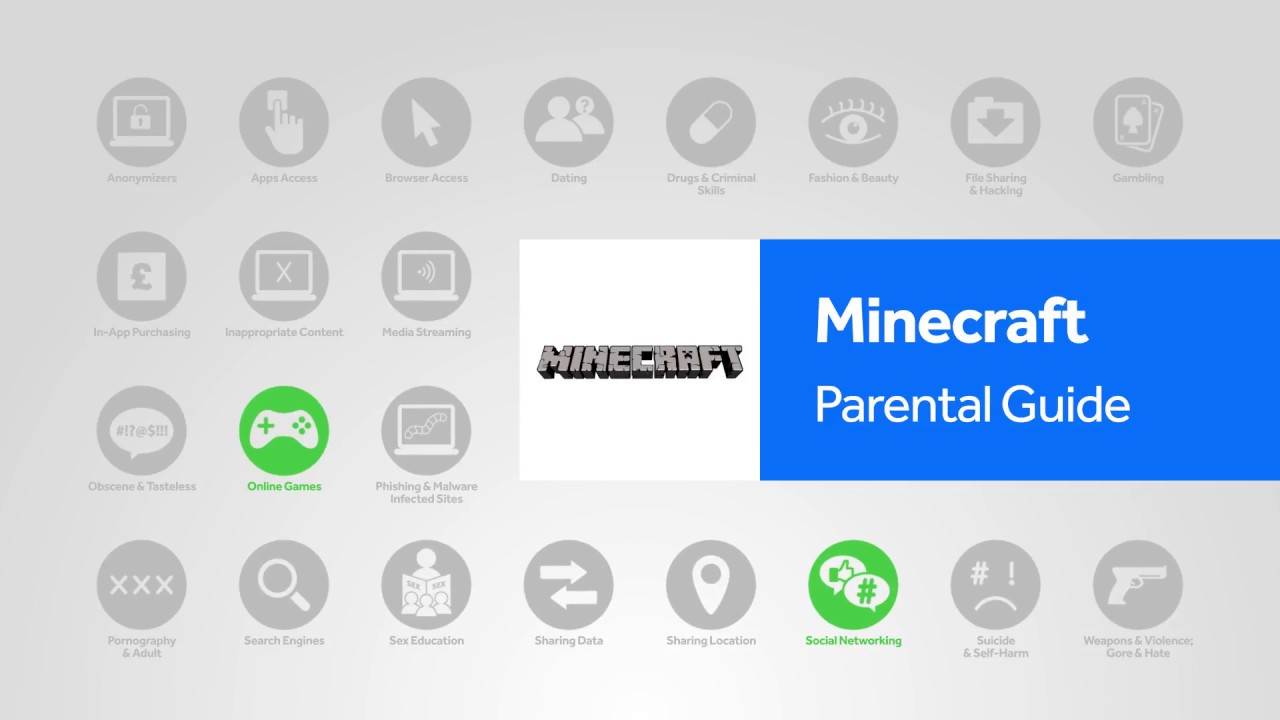Guia de controle dos pais do Minecraft - Internet Matters