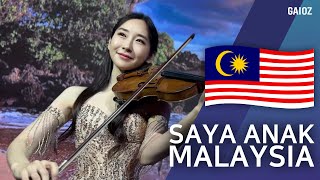 Saya Anak Malaysia | String Trio Cover (Violin, Viola, Cello) by GAIOZ